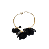 Collar flor tela