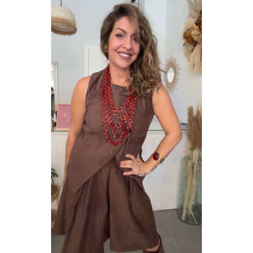 Conjunto chaleco y bermuda